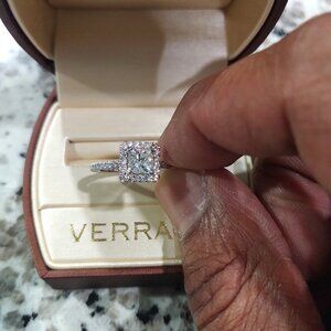 14K White Gold .45 CTW Engagement Ring